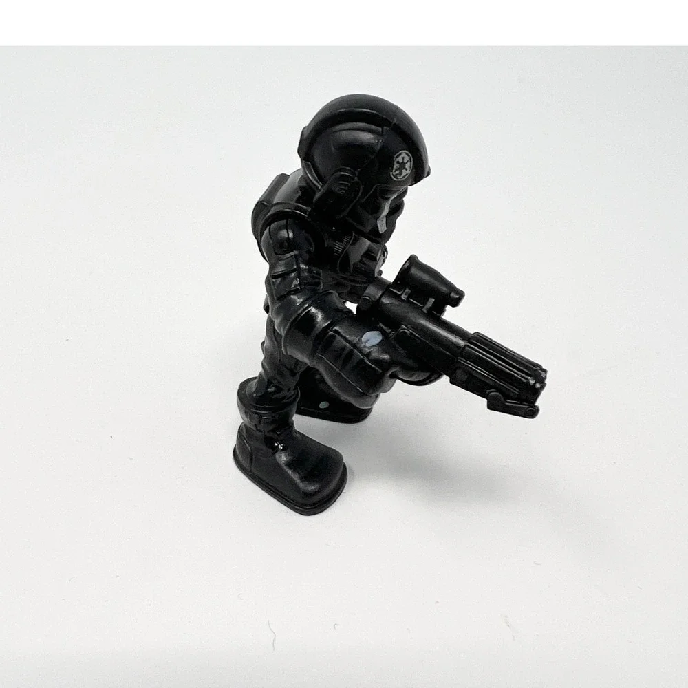 Star Wars Galactic Heroes TIE Fighter Pilot Black Action Figure Playskool Hasbro